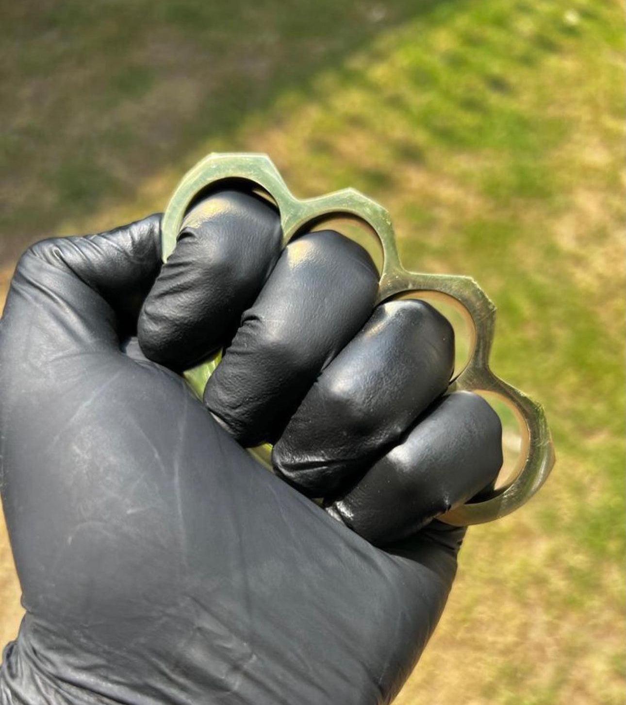 Hand Casted Brass knuckle - PhishStones Products
