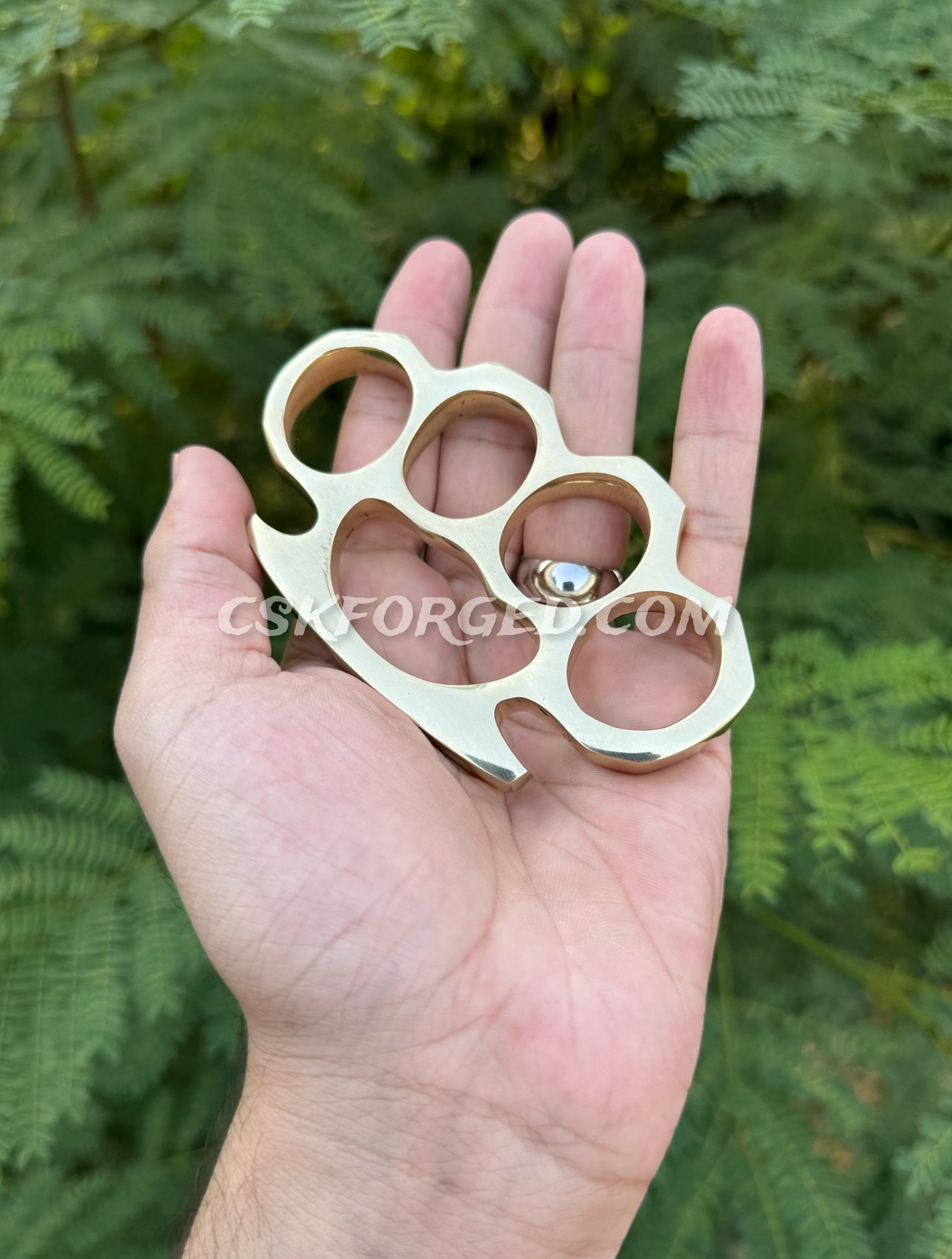 Hand Casted Brass knuckle - PhishStones Products
