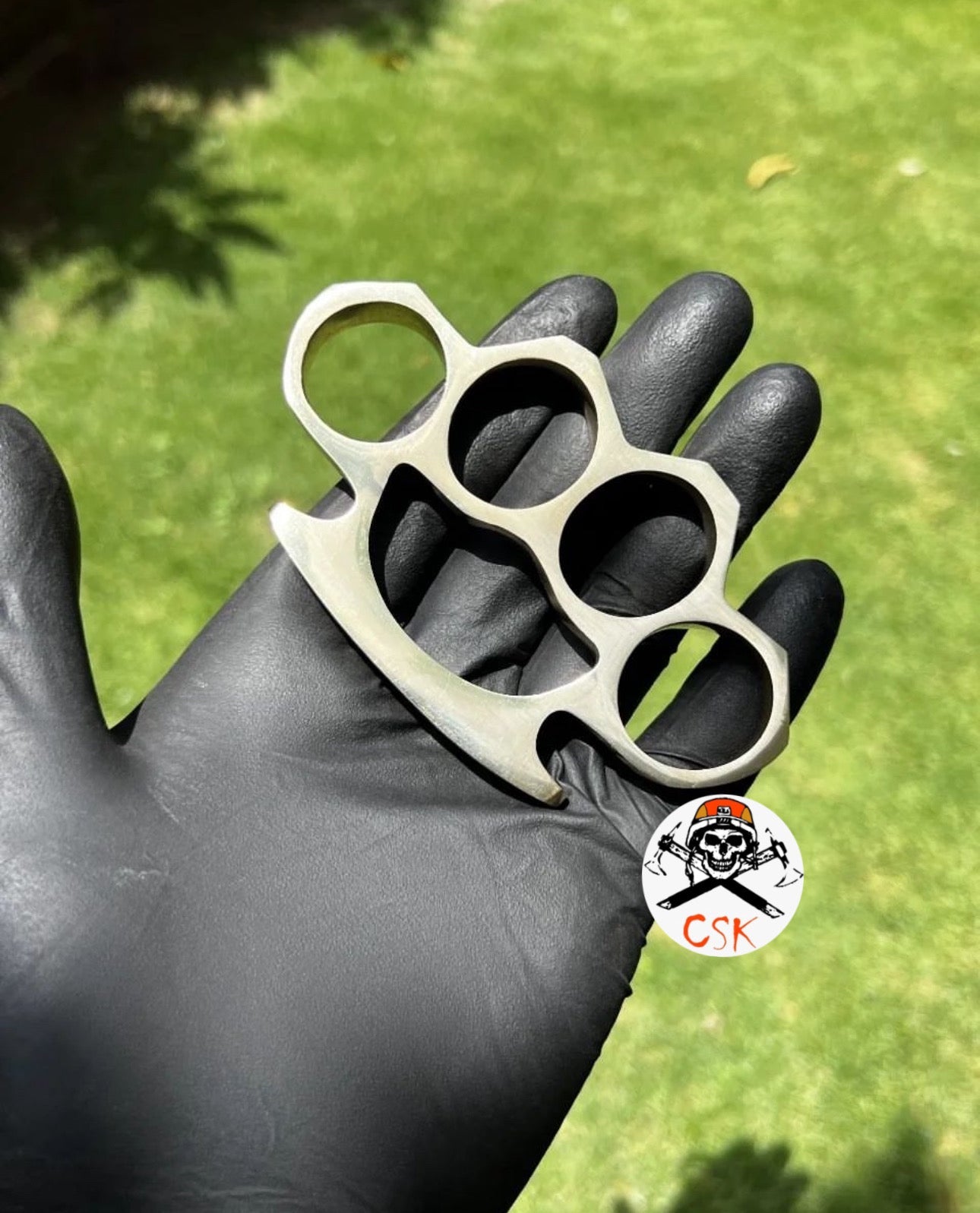 Hand Casted Brass knuckle - PhishStones Products