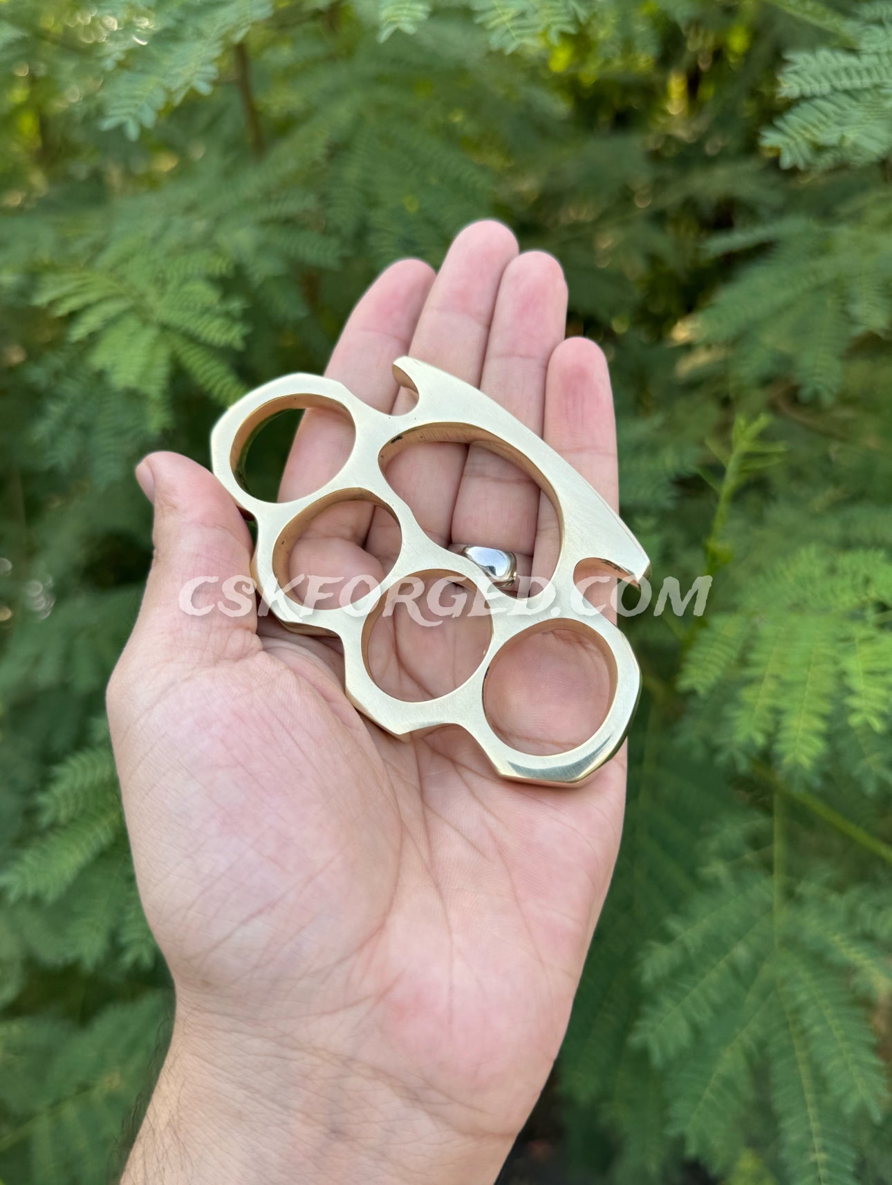 Hand Casted Brass knuckle - PhishStones Products
