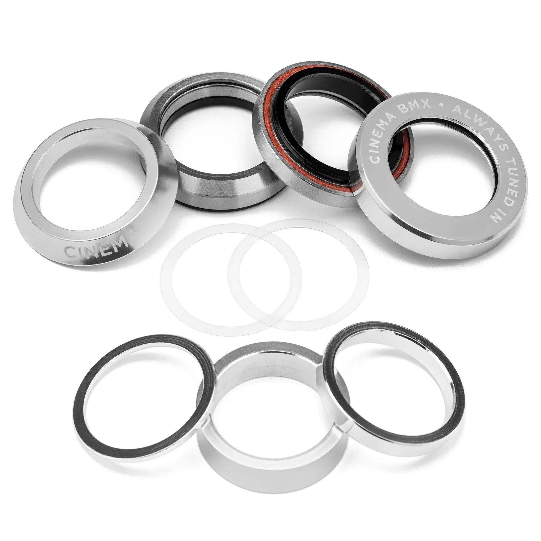 Cinema BMX Aspect Headset - Silver