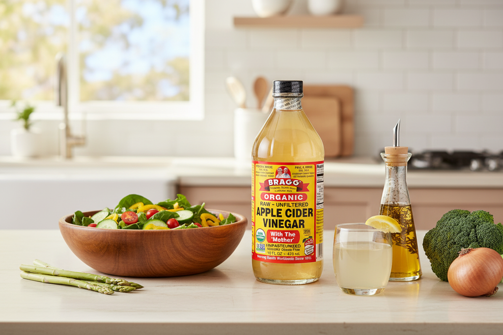 Bragg Organic Apple Cider Vinegar - Raw Unfiltered with Mother (Case of 12, 16 oz)