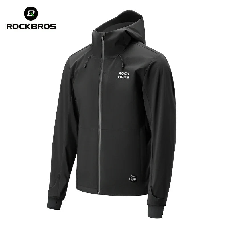 Winter Heated Winter Jacket Waterproof Windproof Rechargeable