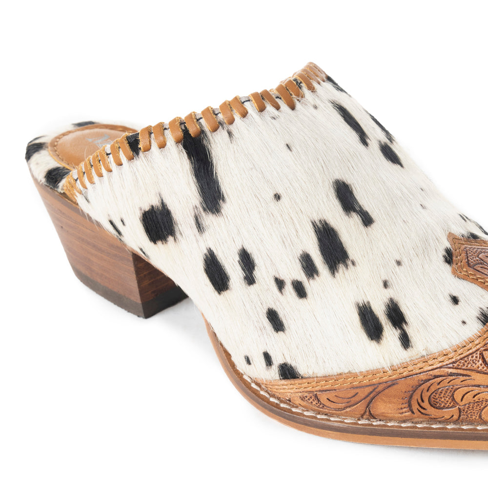 Heely Western Hand - Tooled Mules - PhishStones Products