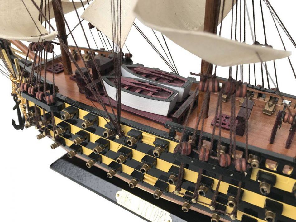 Wooden HMS Victory Limited Tall Model Ship 24""