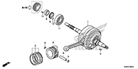 Honda Grom OEM Wrist Pin | 2014-2020 | 13111-GB0-910