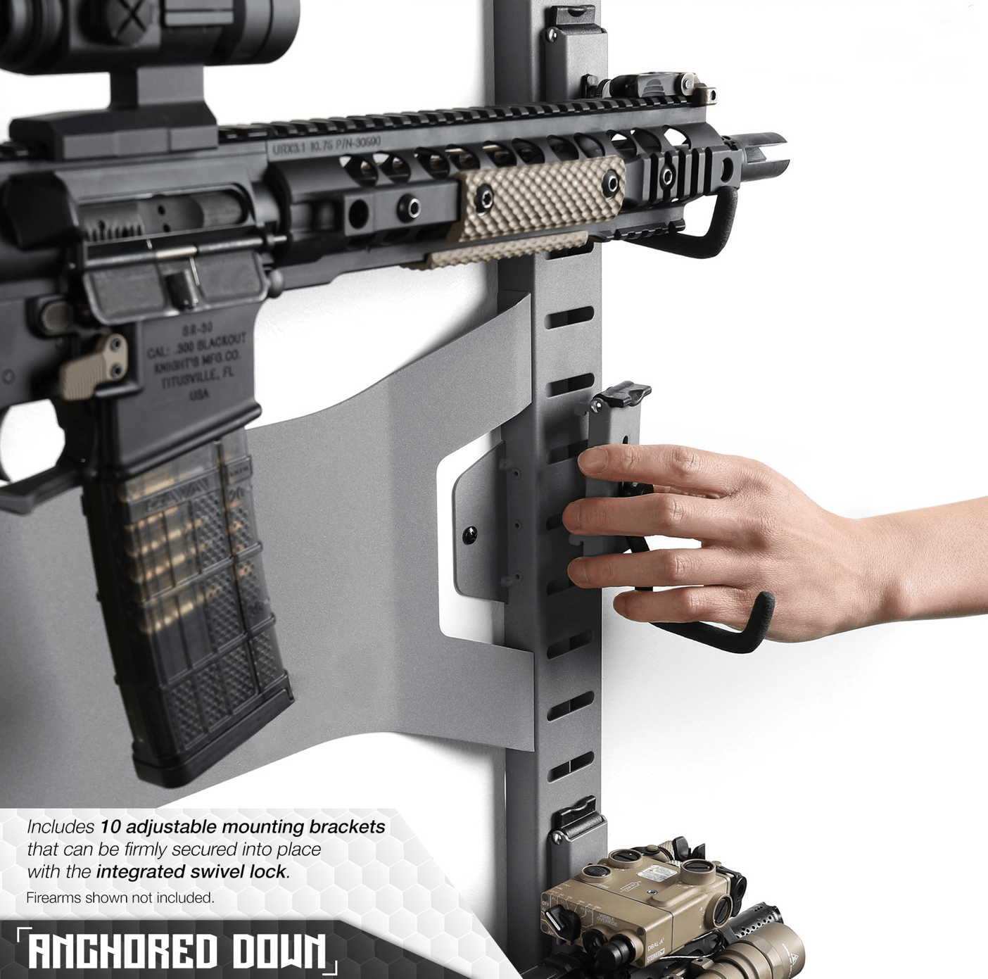 Horizontal Wall Rack - PhishStones Products