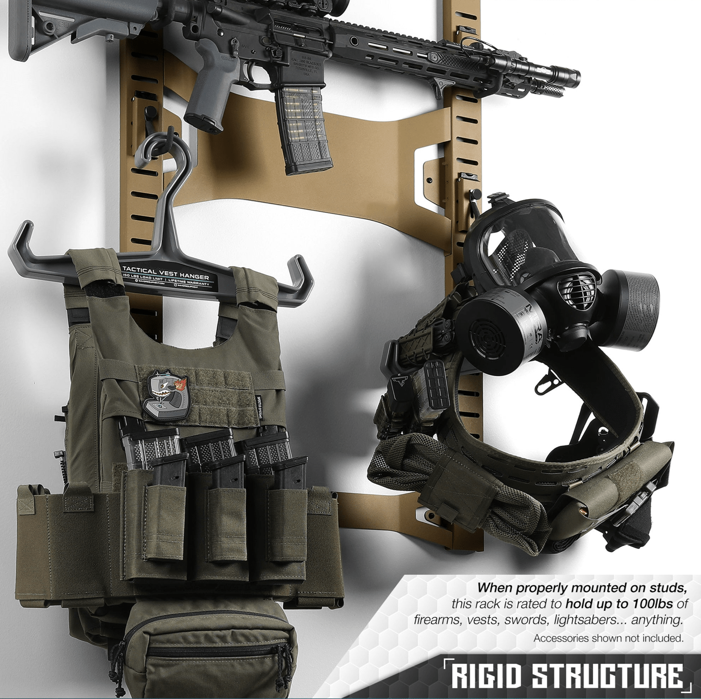 Horizontal Wall Rack - PhishStones Products