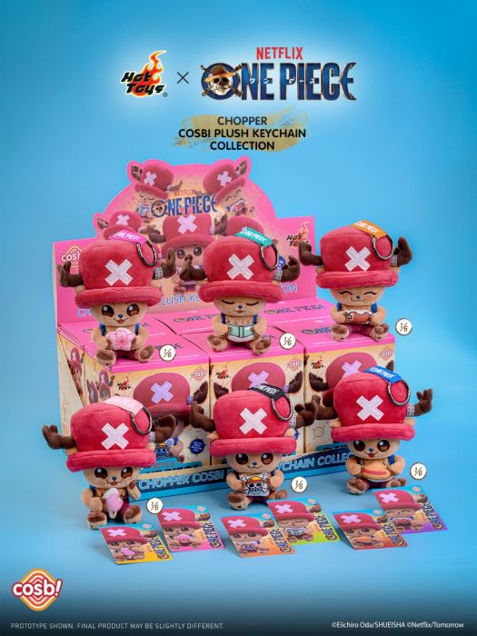 Hot Toys Cosbi One Piece Chopper Plush Keychain