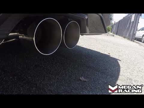 Megan Racing Cat-Back Exhaust System for 2016+ Honda Civic 1.5 Turbo 5-Door Hatchback (Sport Trim) Burnt-Roll Tip MR-CBS-HC16T-VO