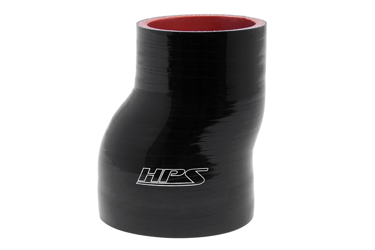 HPS Performance Products HPS 3-1/2" - 4" Silicone Offset Reducer Coupler Hose, High Temperature 4-ply Reinforced