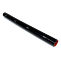 HPS 2-1/8" ID, 3 Feet Length, Silicone Straight Coupler Coolant Tube Hose, High Temp 4-ply Reinforced, Black, 54mm ID