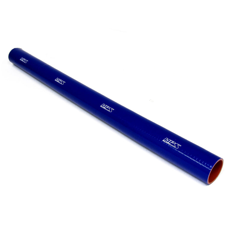 HPS 1/2" ID, 3 Feet Length, Silicone Straight Coupler Coolant Tube Hose, High Temp 4-ply Reinforced, Blue, 13mm ID