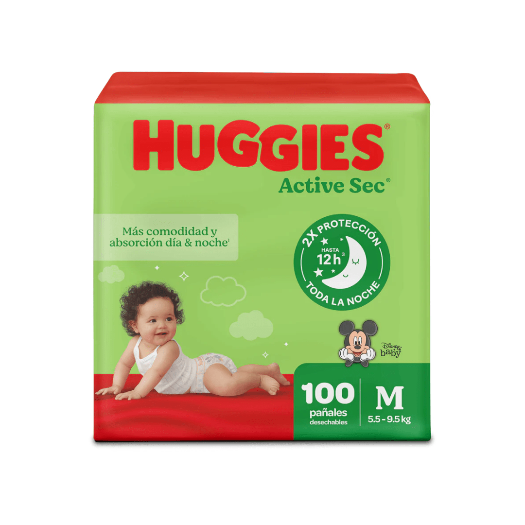Huggies Active Sec Diapers Size 3 (36 Count) - PhishStones Products