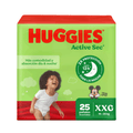 Huggies Active Sec Diapers Size 5 (30 Count) - PhishStones Products