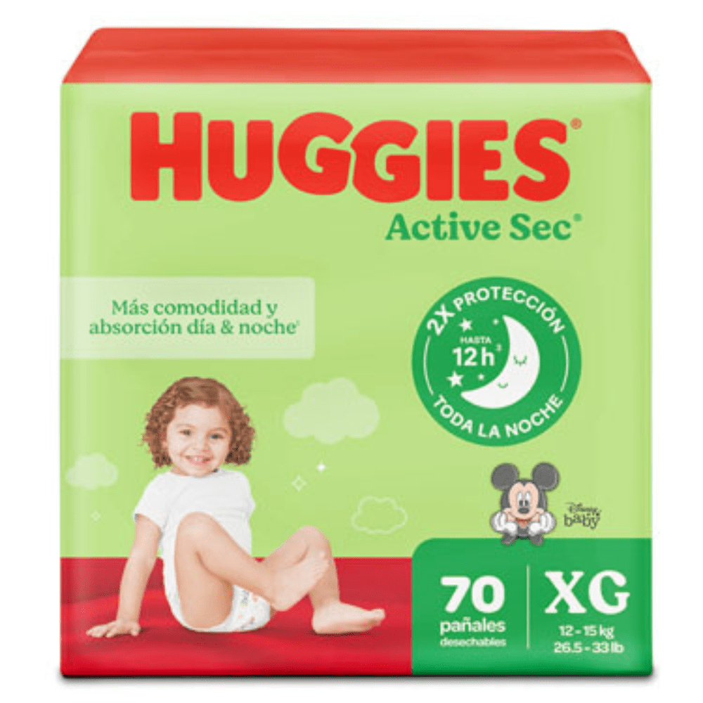 HUGGIES Little Movers Active Sec Diapers, Size 4 - PhishStones Products