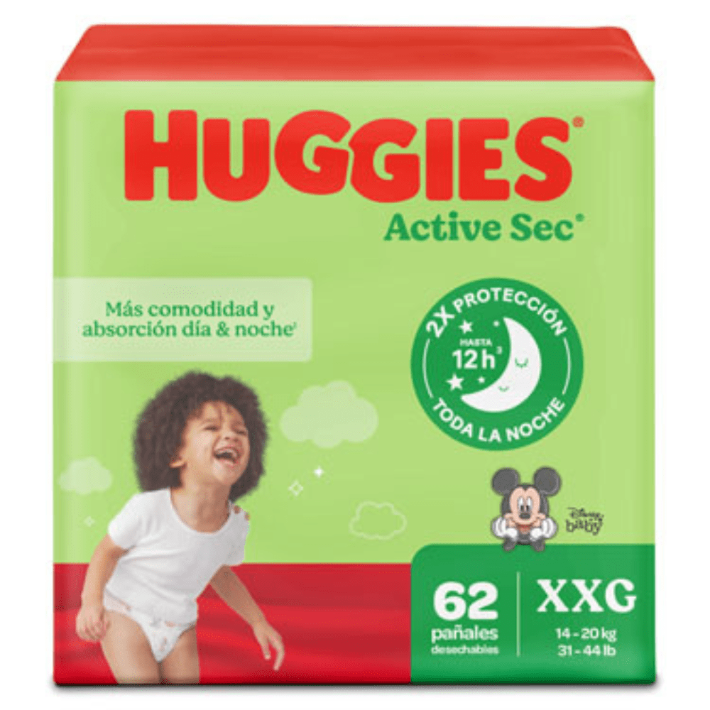 HUGGIES Little Movers Active Sec Diapers, Size 5 - PhishStones Products