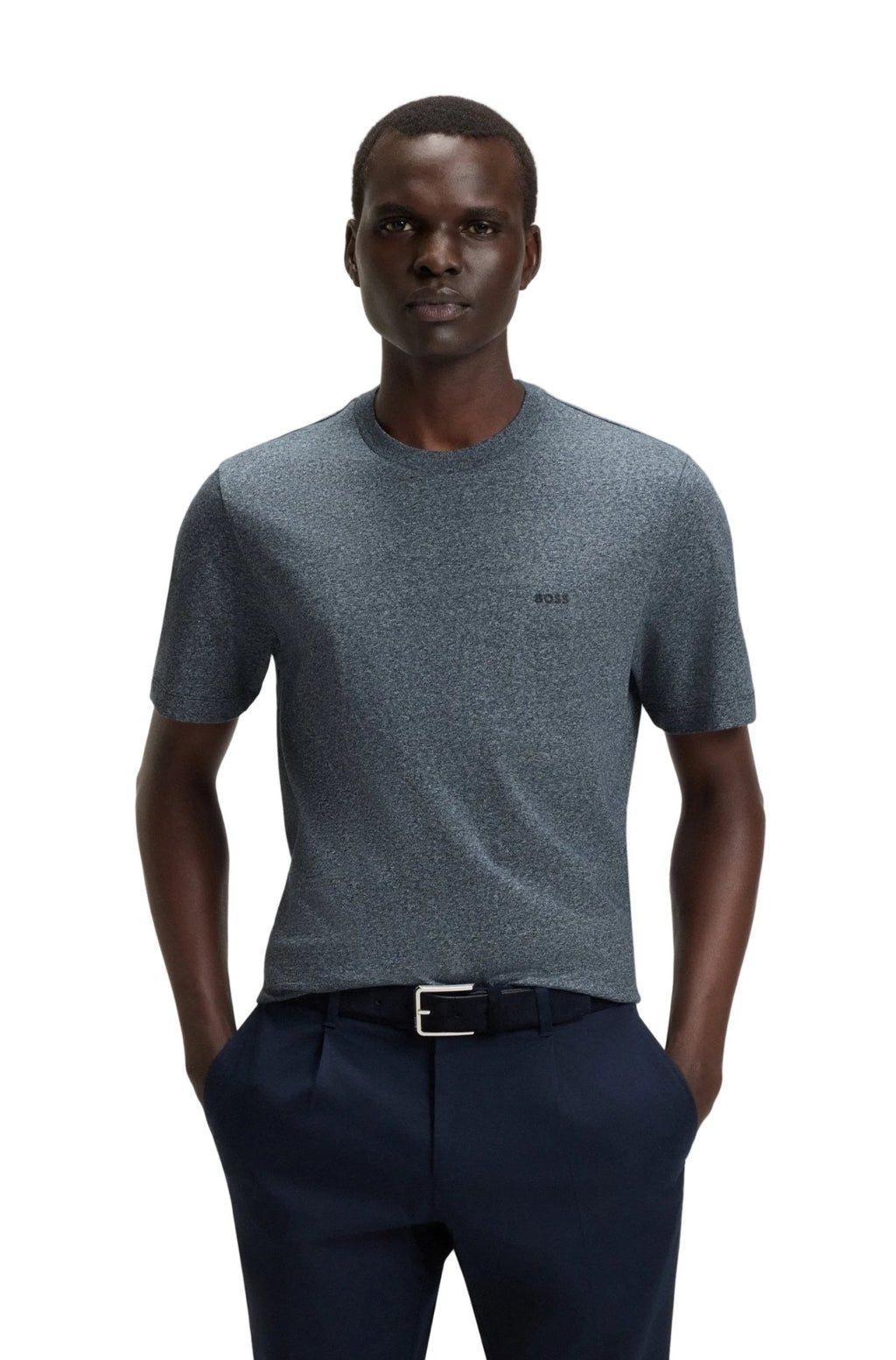 Hugo Boss Thompson Tee - Dark Grey - PhishStones Products
