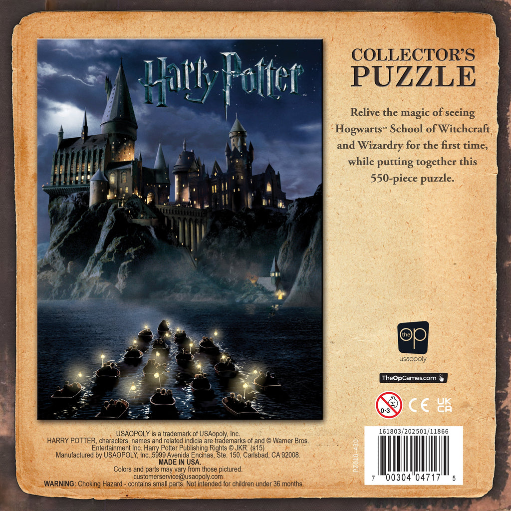 Harry Potter Collector’s Puzzle – Hogwarts Arrival Scene – 550 Pieces