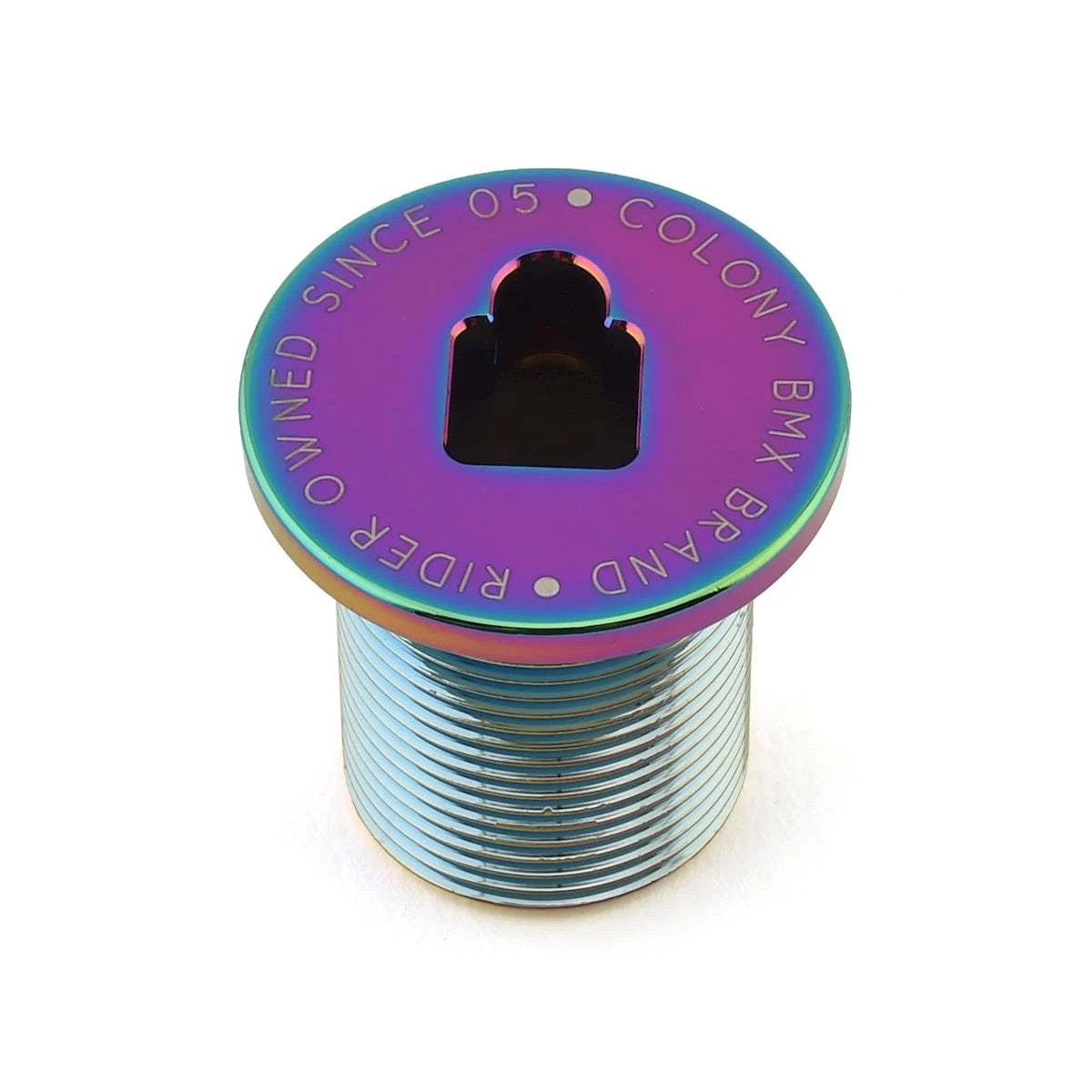 Colony BMX Fork Top Bolt 24mm - Rainbow
