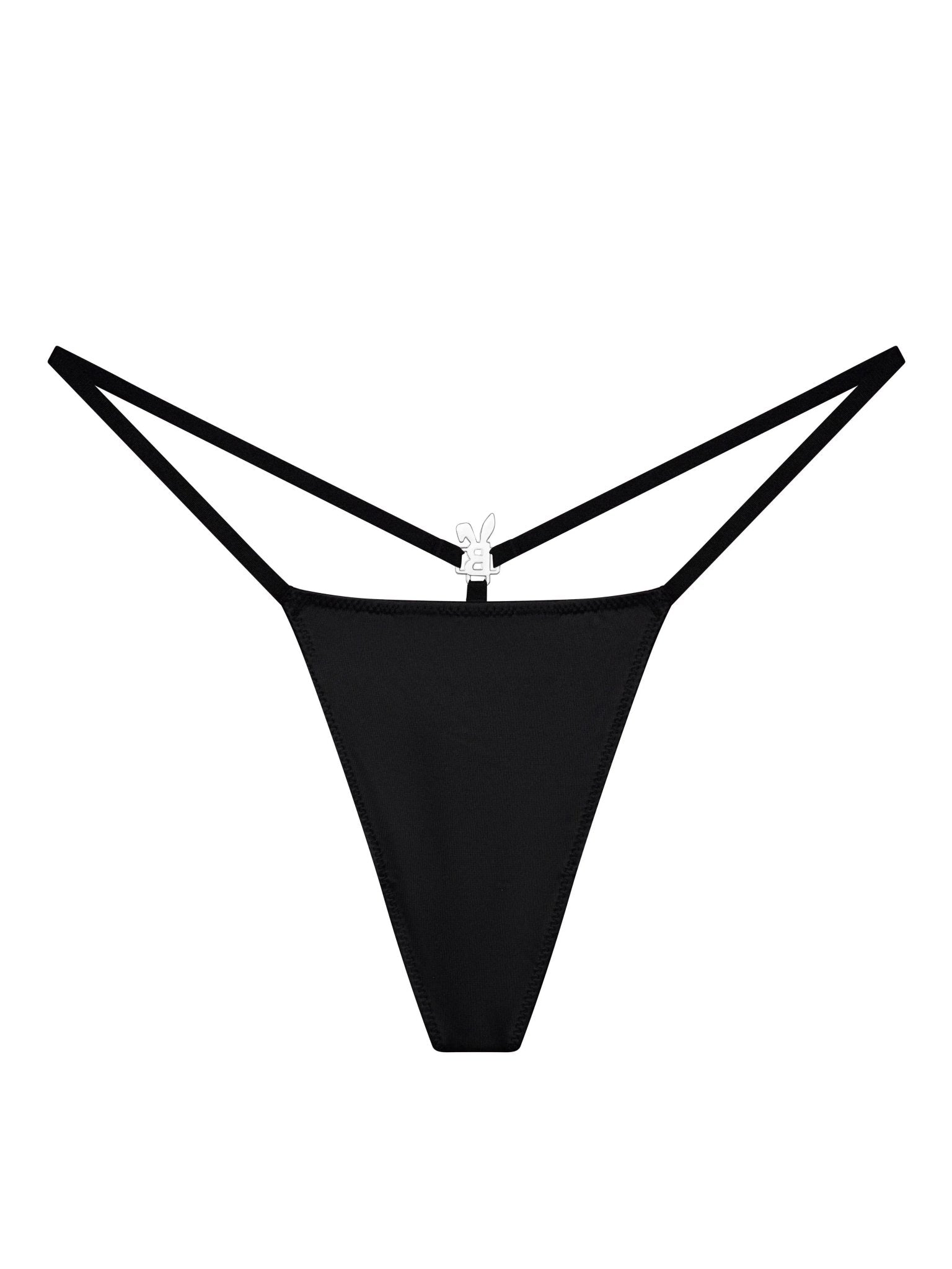 ICED OUT G - STRING IN BLACK - PhishStones Products