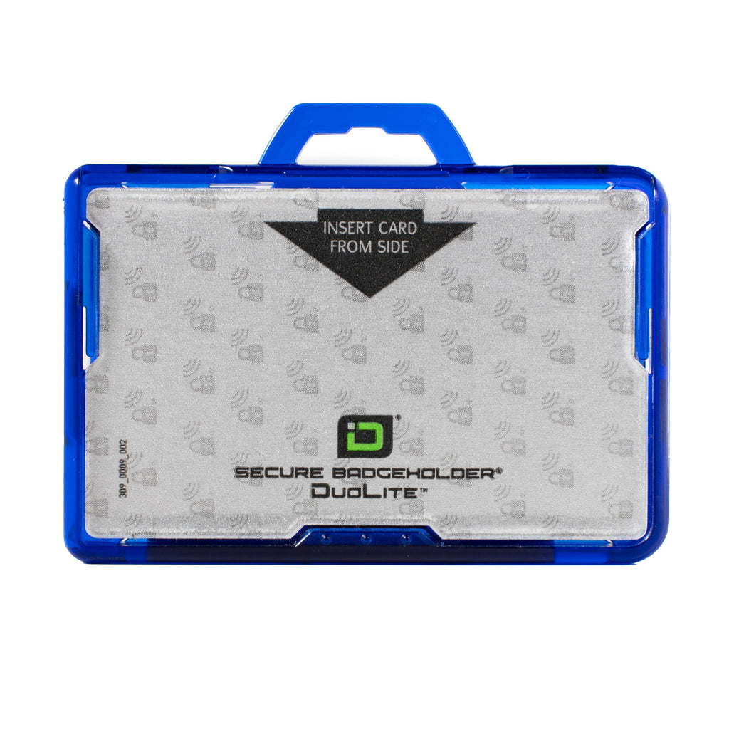 Secure Badge Holder DuoLite ® Horizontal  2 ID Card Holder