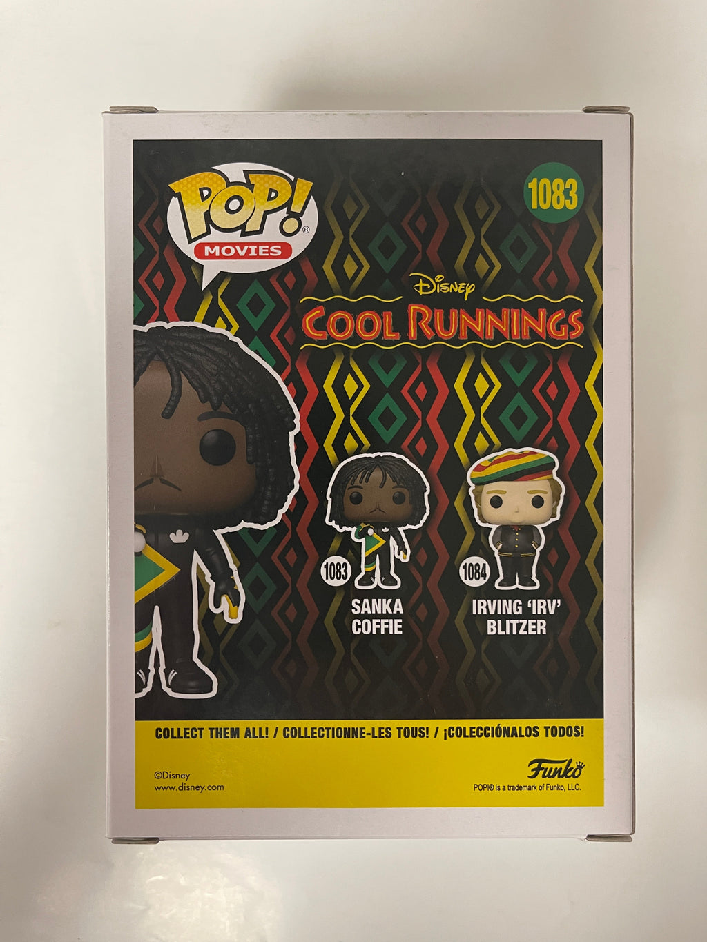 Doug E. Doug Signed Disney Cool Runnings Sanka Funko Pop! #1083 With JSA COA