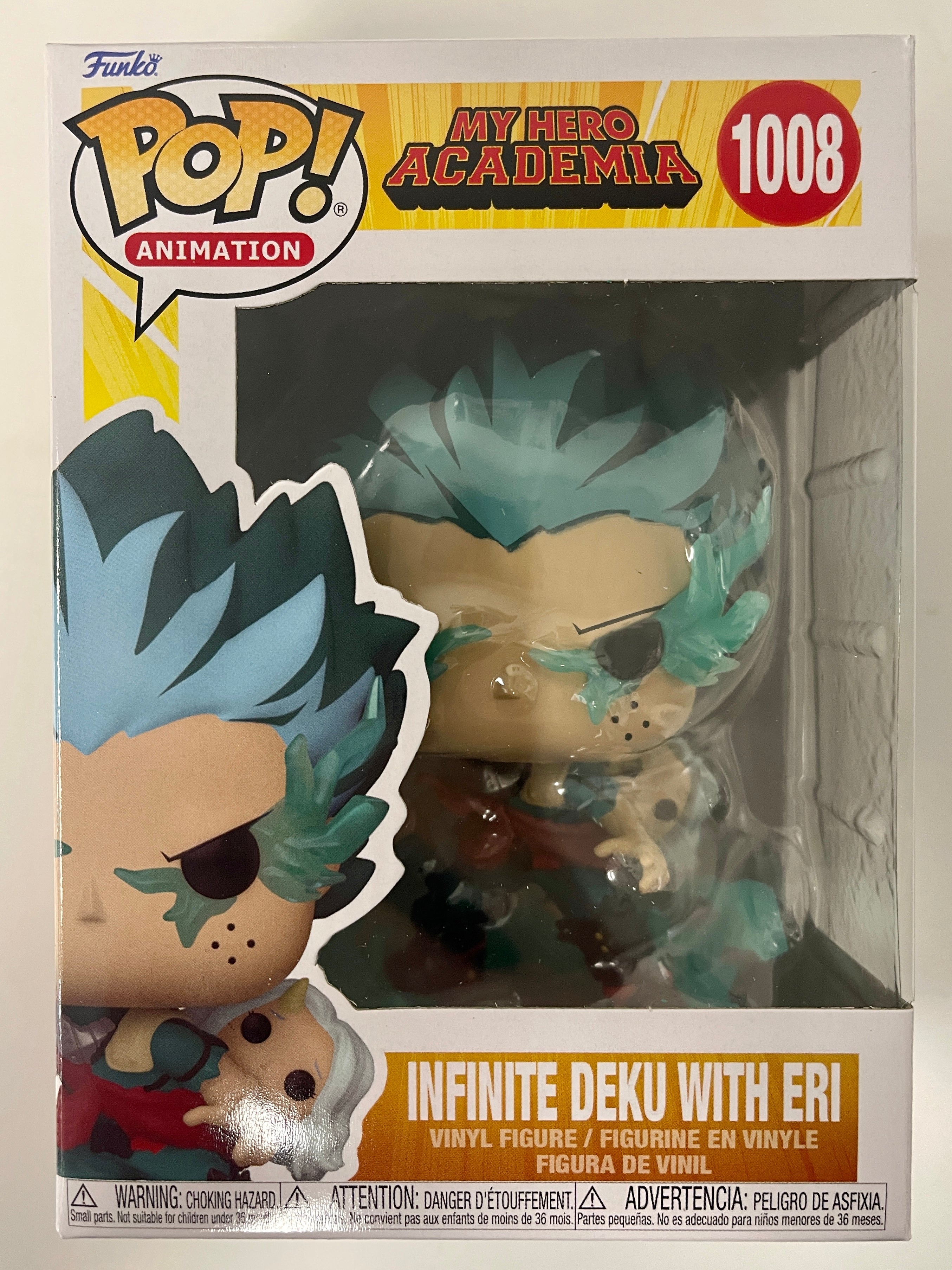 Funko Pop! Animation Infinite Deku With Eri #1008 My Hero Academia 2021