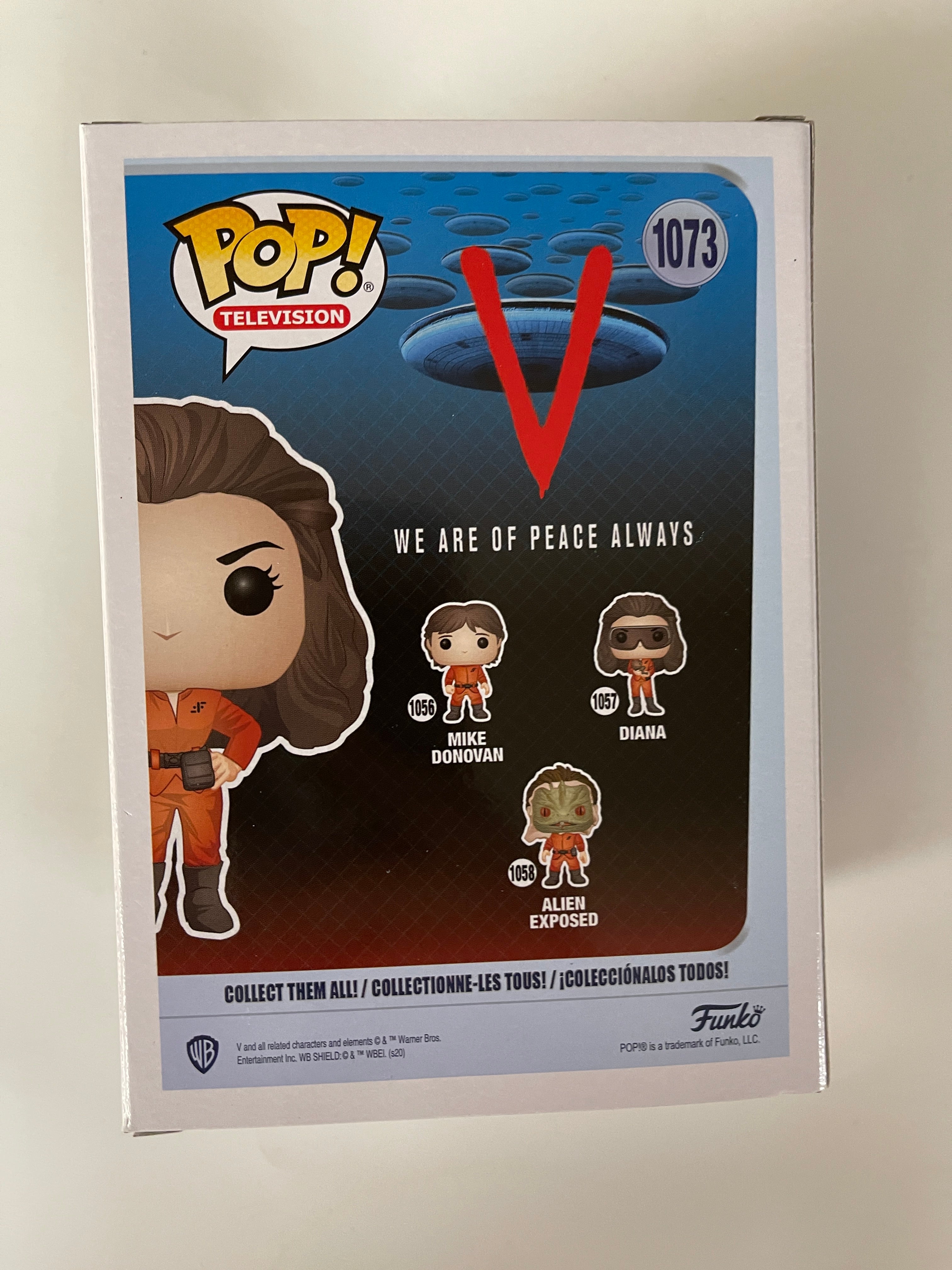 Funko Pop! Television V Diana Revealed #1073 ECCC 2021 Spring Con Exclusive