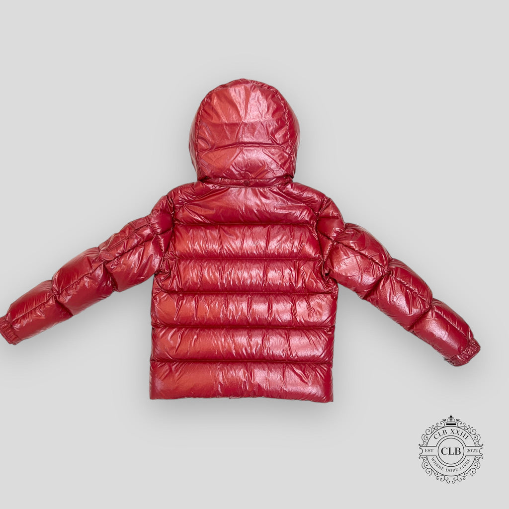 MONCLER MAYA 70 QUILTED COAT - RED