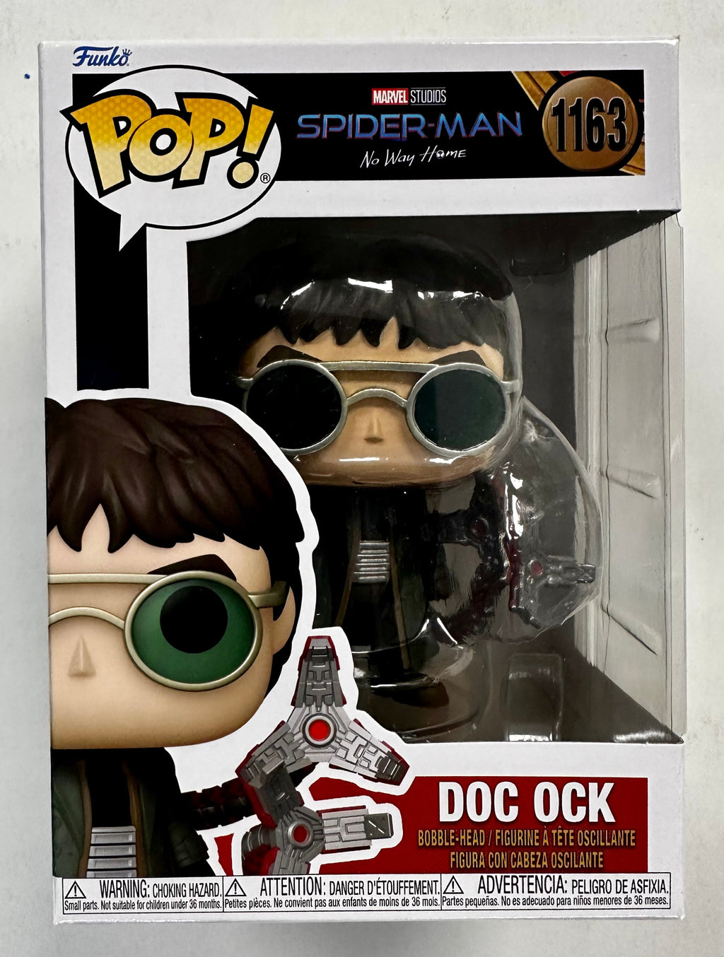 Funko Pop! Marvel Doc Ock #1163 Spider-Man No Way Home 2022 Otto Octavius