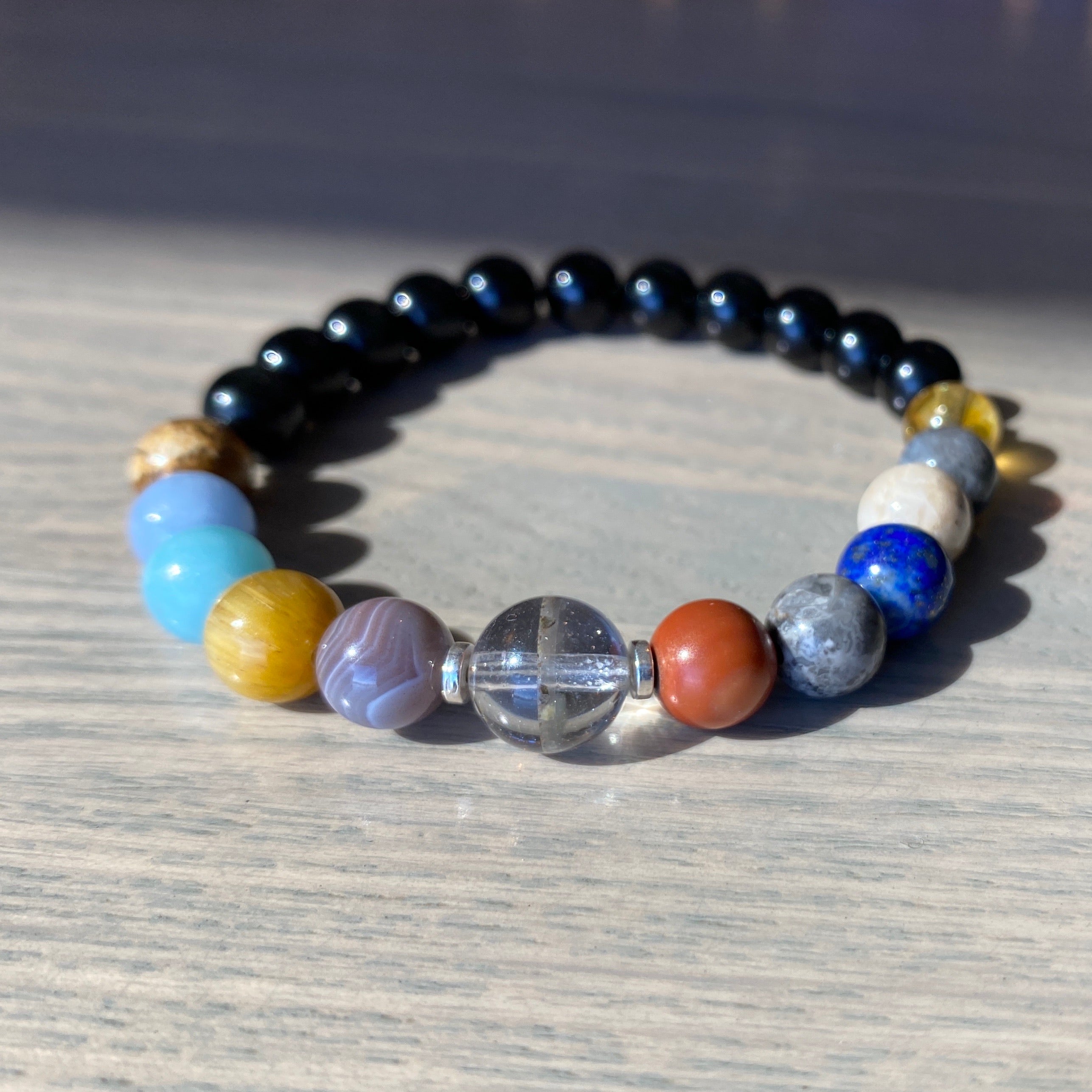 Asteroid Belt Solar System Bracelet