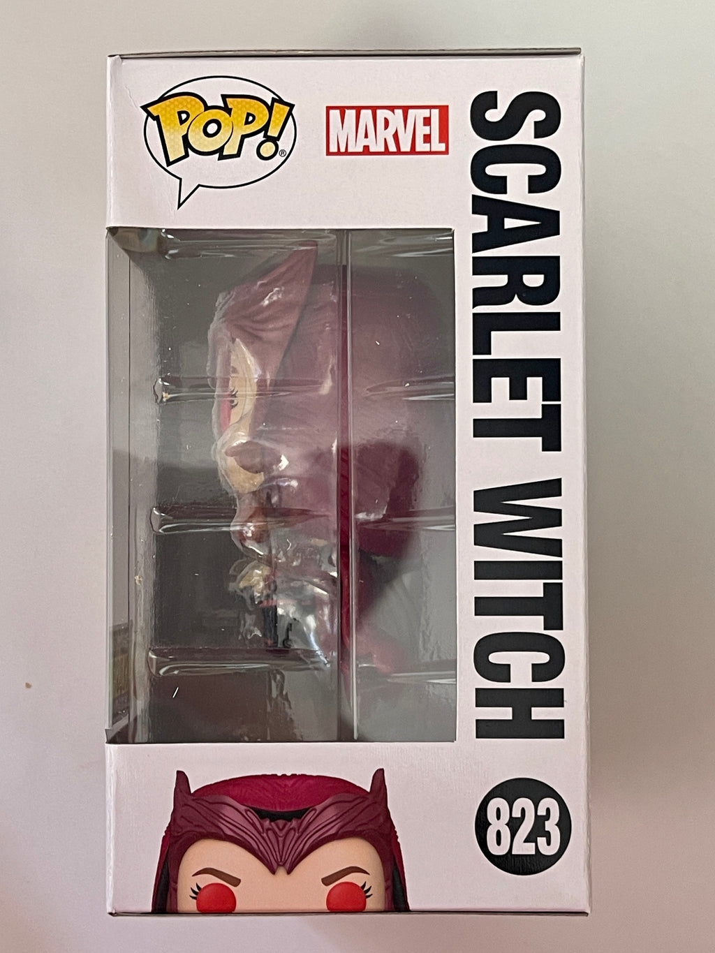 Funko Pop! Marvel Glow Scarlet Witch Levitating #823 WandaVision 2022 Exclusive
