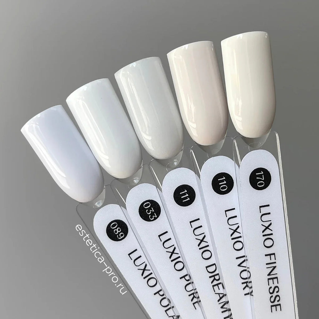 Luxio -  Gel Polish Ivory, 15ml