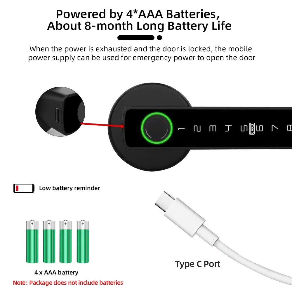 Smart Fingerprint Door Lock