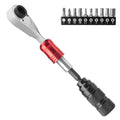 1/4-Inch Ratchet Socket Wrench Set 2.5-8mm Allen Hex Torx Sockets for Road  Mountain Bike Maintenance