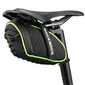 ROCKBROS Bike Seat Bag with LED Light, Waterproof, 3D Shell, and Rain Cover
