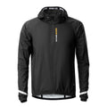 ROCKBROS Men's Waterproof Cycling Rain Jacket with Hood, Lightweight Reflective