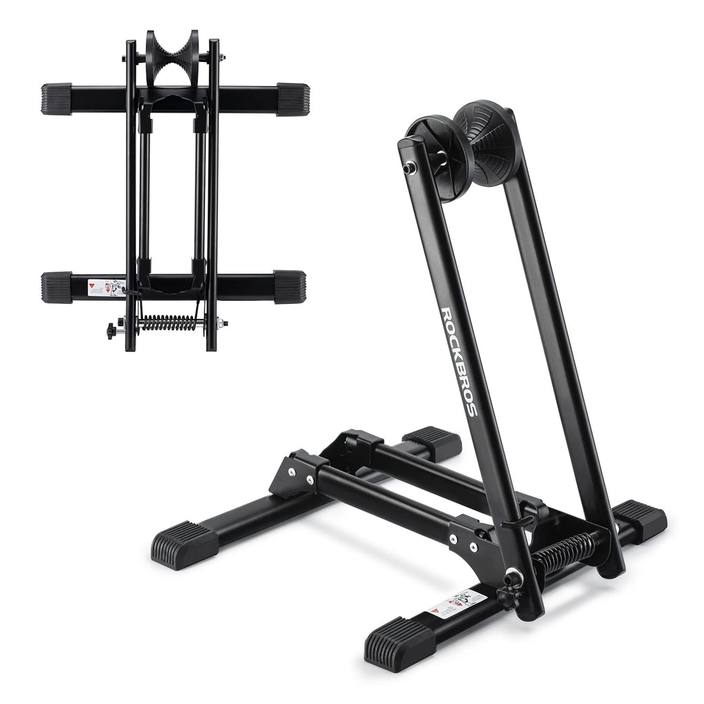 One-Second Foldable Push-In Bike Stand for 20"-29" Wheels