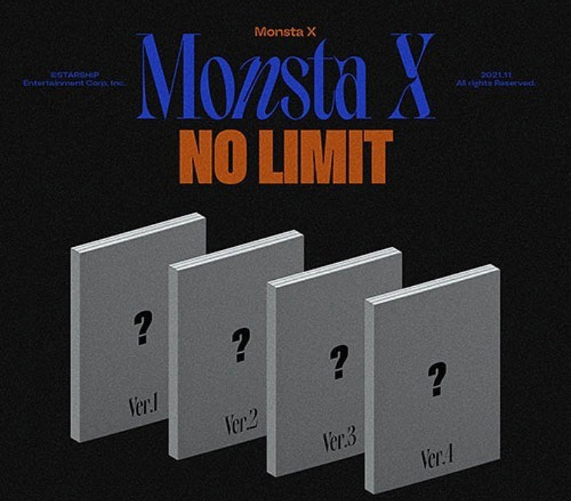 MONSTA X 10th Mini Album - No Limit