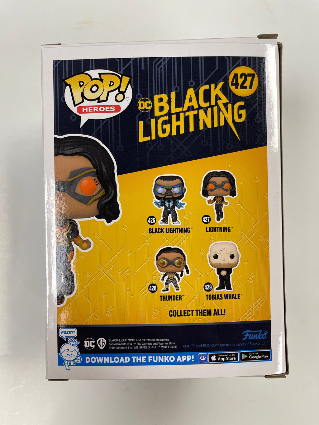 Funko Pop! DC Heroes Lightning #427 Black Lightning 2021 CW