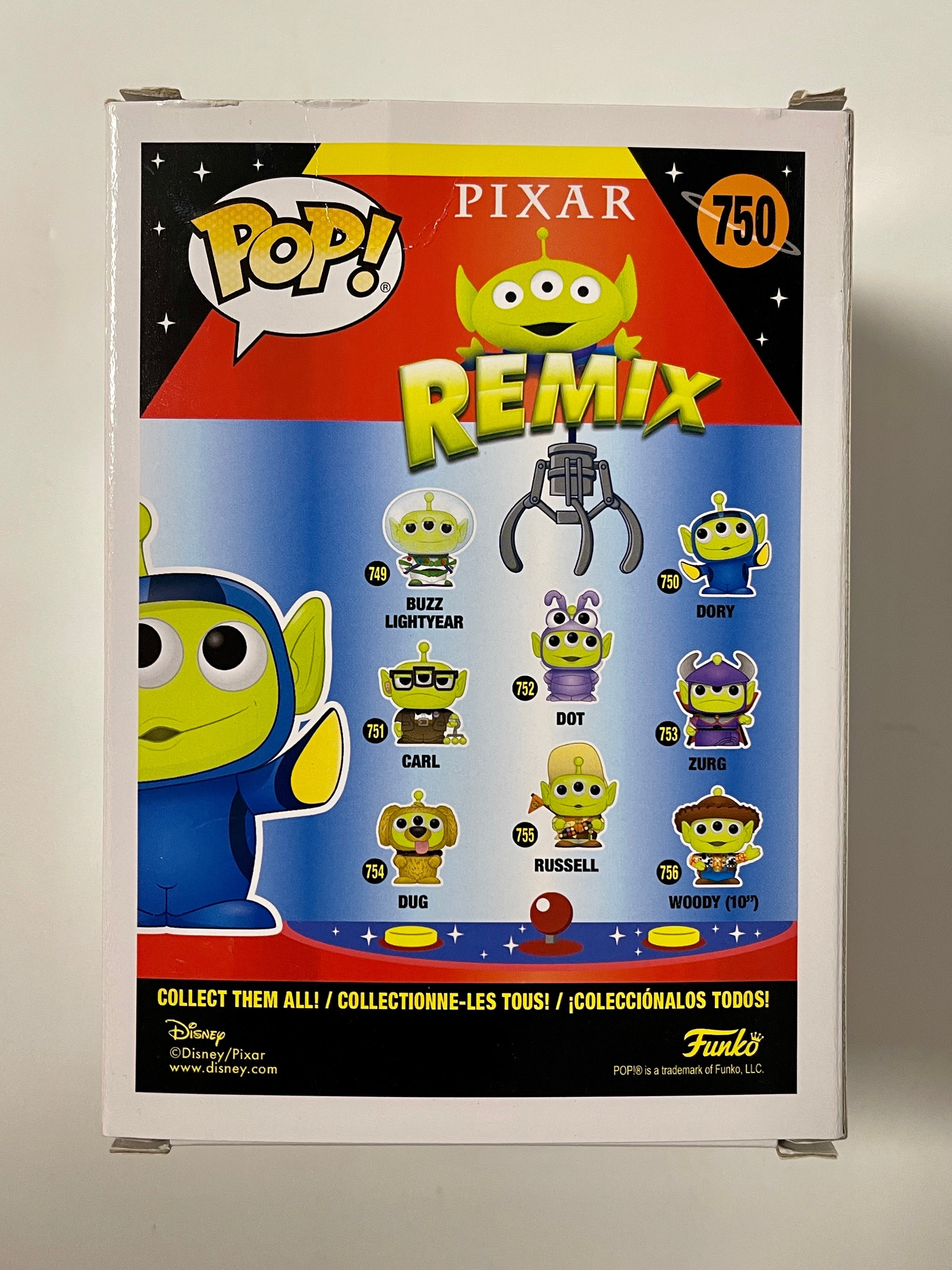 Funko Pop! Disney Alien Remix Dory #750 Pixar Finding Nemo 2020