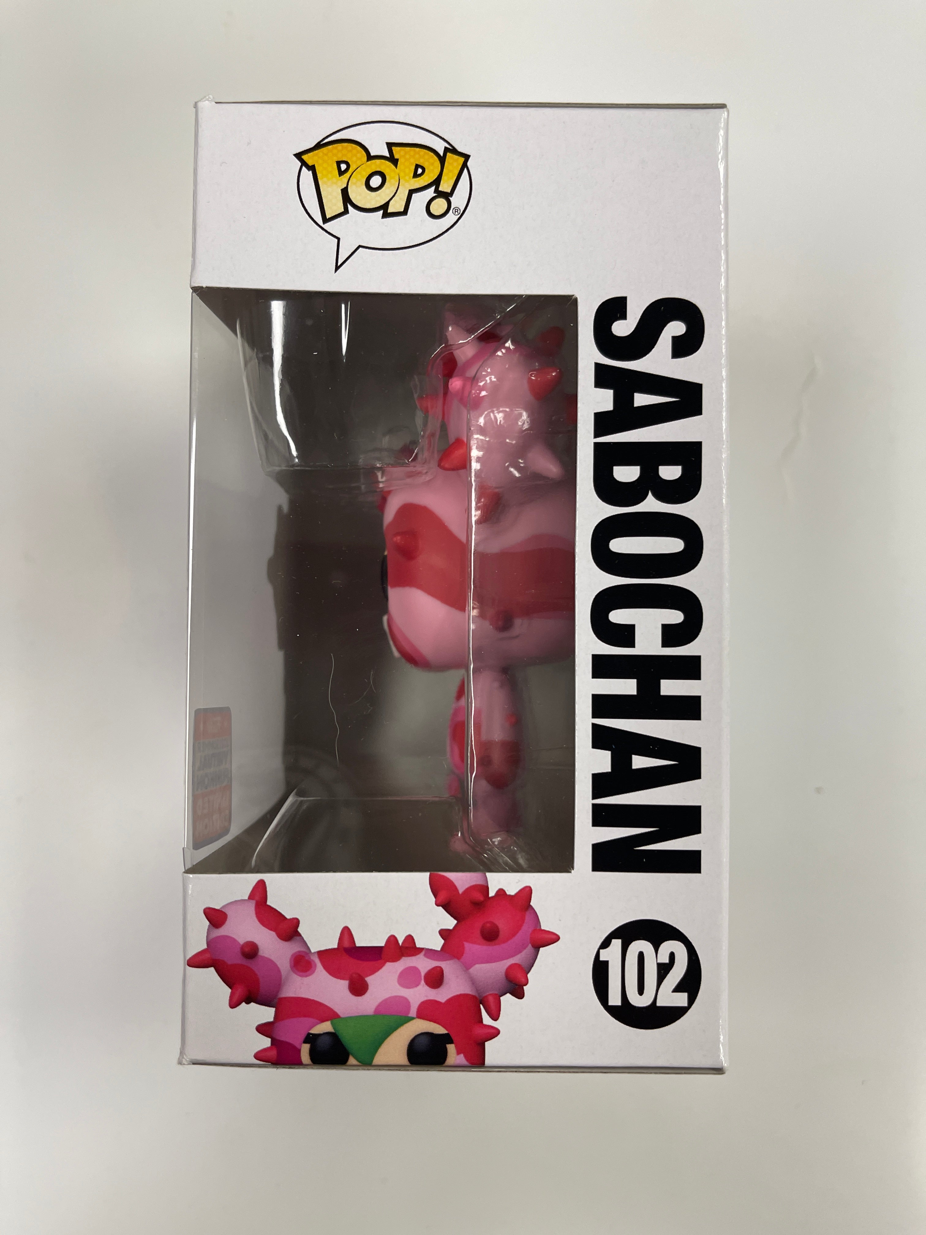 Funko Pop! Tokidoki Sabochan #102 Virtual Funkon 2021 Official Con Sticker