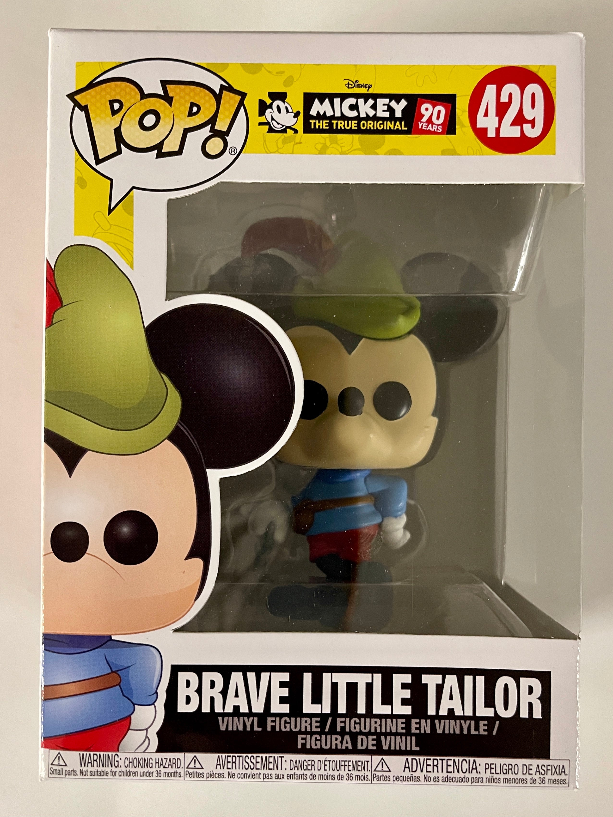 Funko Pop! Disney Brave Little Tailor Mickey Mouse #429 90 Years True Original