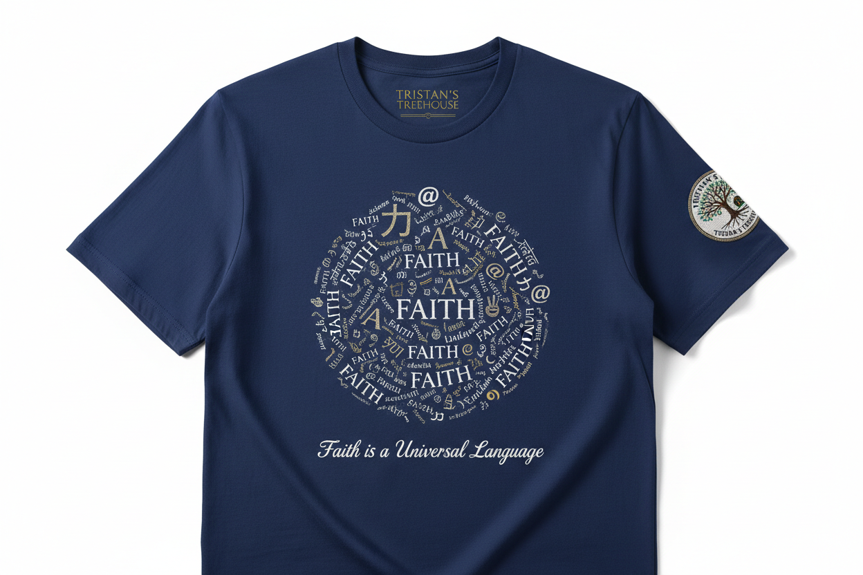 Faith is a Universal Language – T-Shirt
