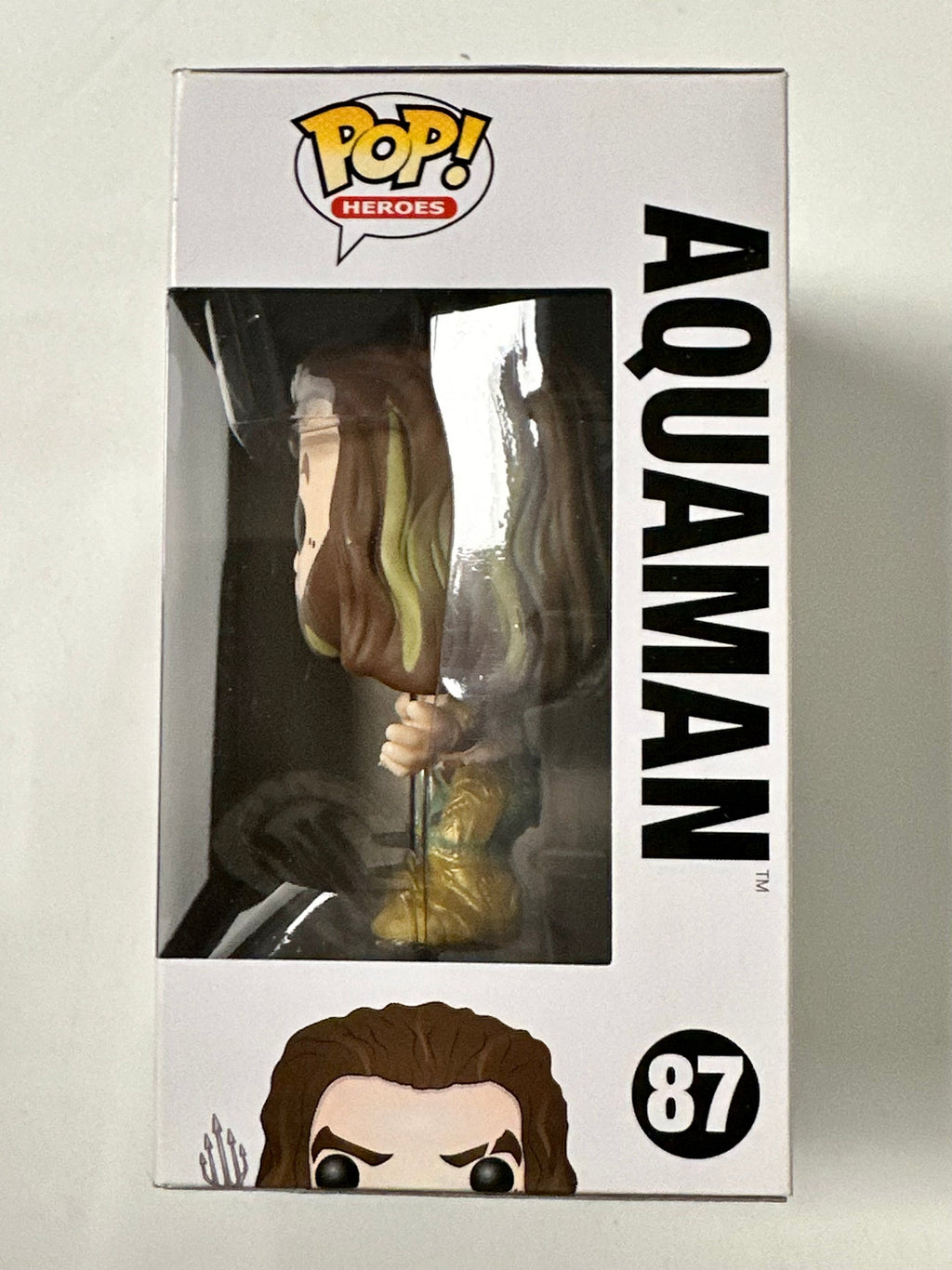 Funko Pop! DC Heroes Aquaman #87 Batman V Superman 2015 Vaulted Jason Momoa