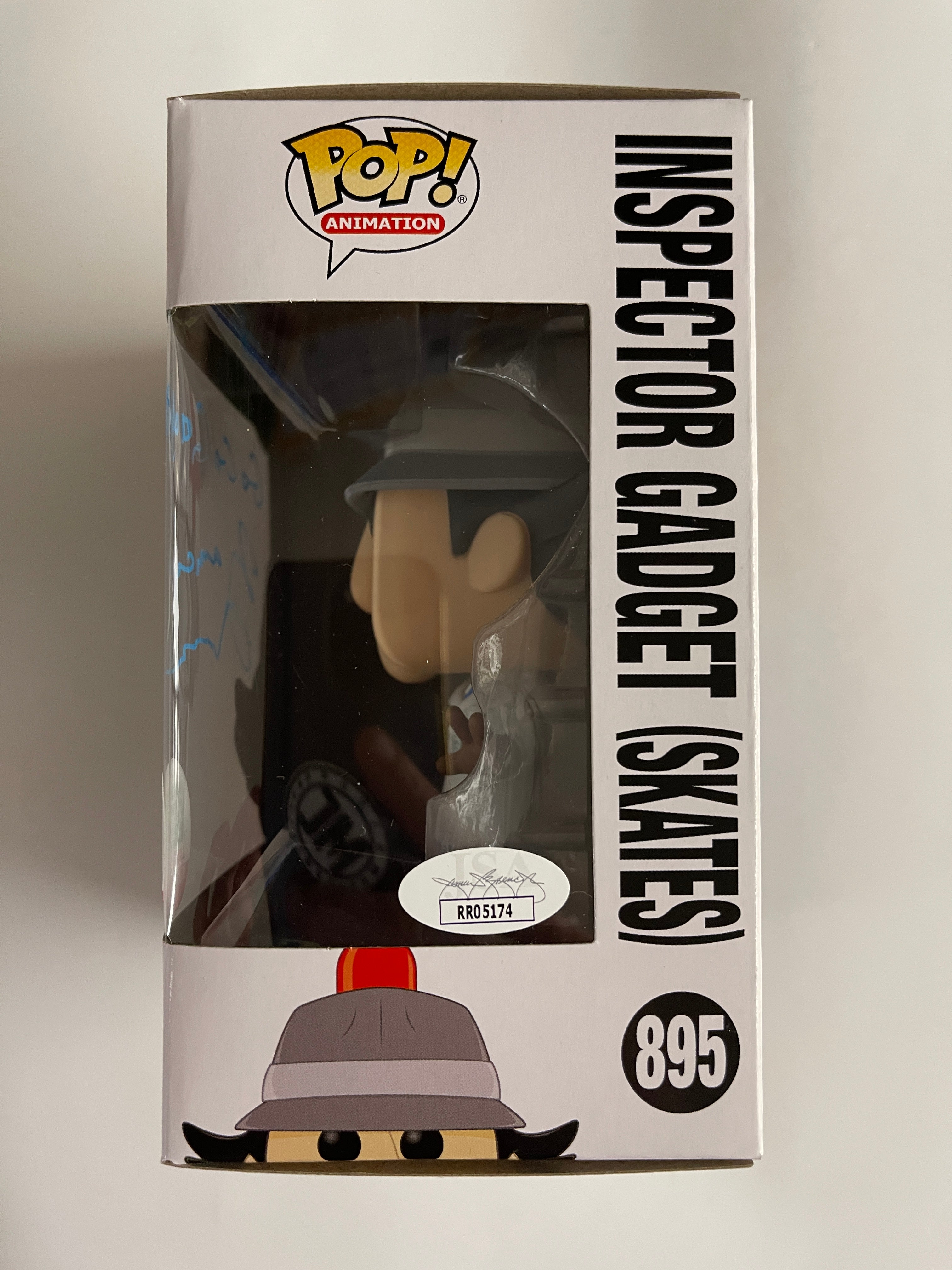 Maurice LaMarche Signed Inspector Gadget (Skates) #895 Funko Pop! With JSA COA