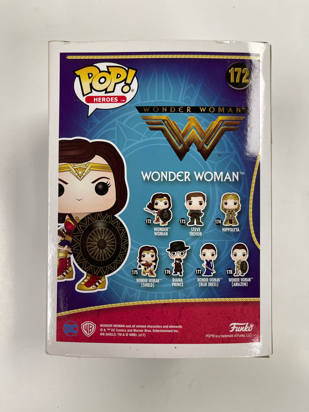 Funko Pop! DC Heroes Wonder Woman With Sword And Shield #172 DCEU 2017