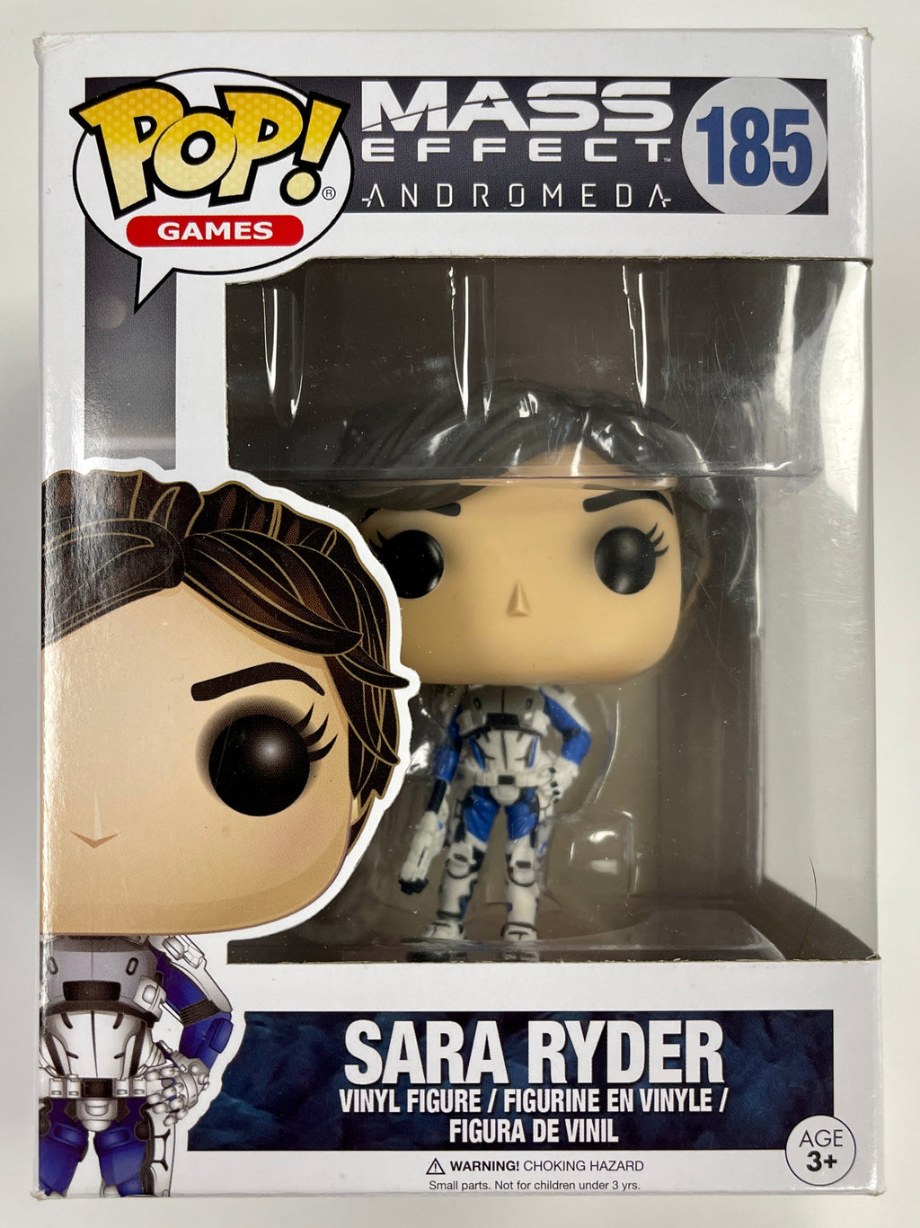 Funko Pop! Games Sara Ryder #185 Mass Effect Andromeda 2017 Vaulted