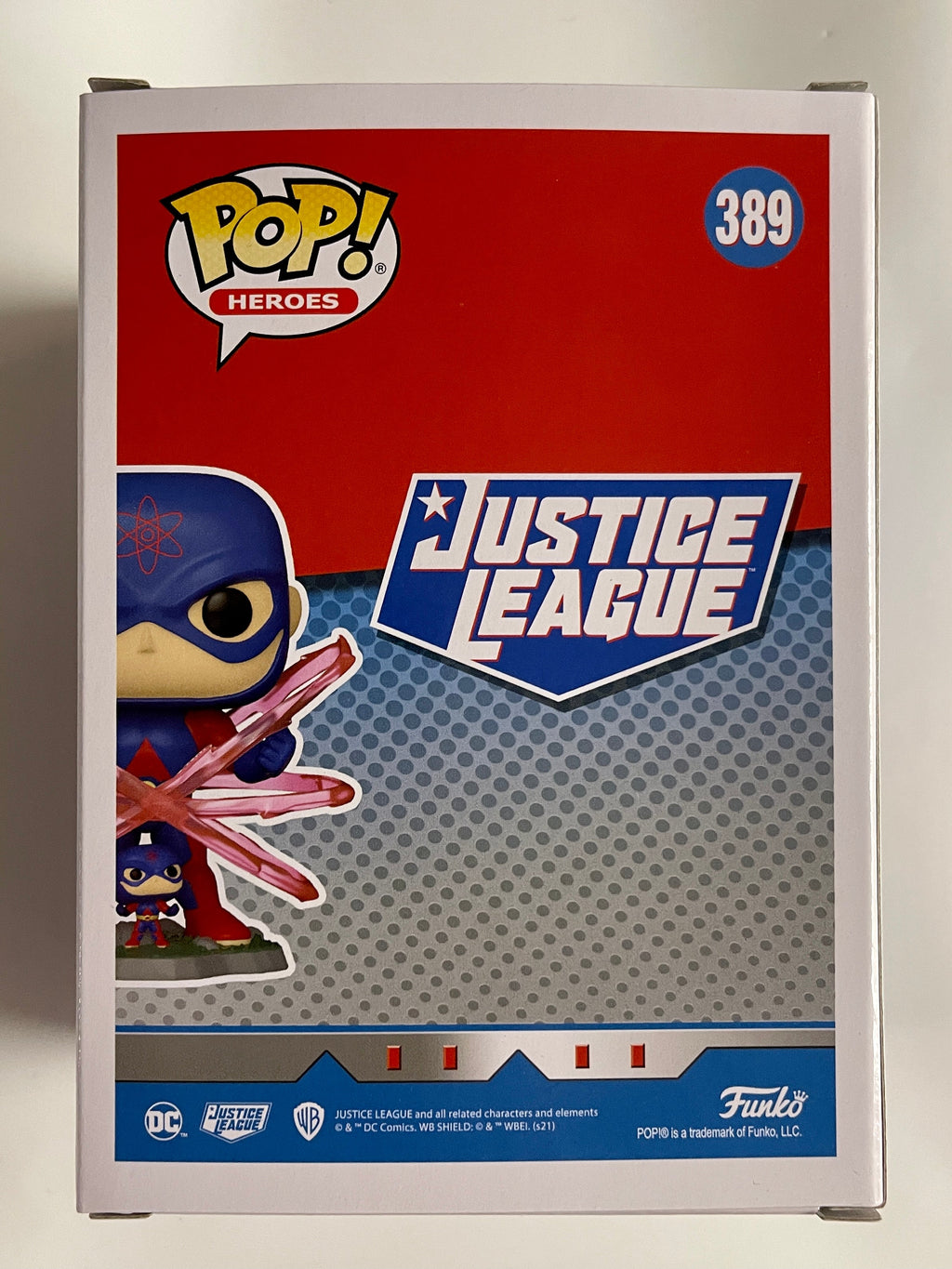 Funko Pop! DC Heroes Justice League The Atom #389 Wondrous Con 2021 Exclusive